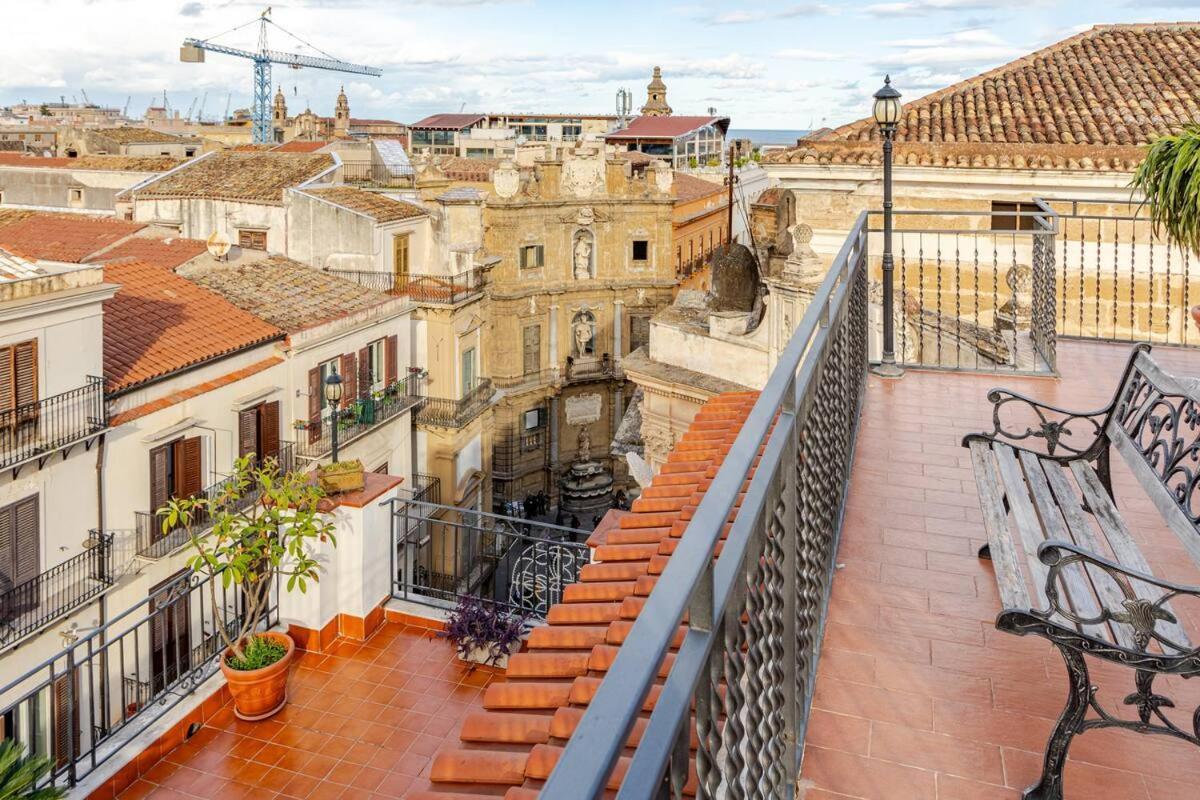 Palazzo Viola Suite Panoramica Palerme Extérieur photo